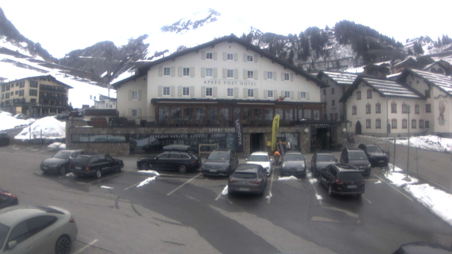 Traffic Cam Stuben › East: APRÈS POST HOTEL****