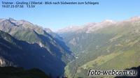 Tux: Gamshütte - Zillertal - Blick nach Südosten zum Tristner