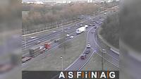 Leonding: A, bei Anschlussstelle Salzburger Straße, Blickrichtung Knoten Linz - Km ,