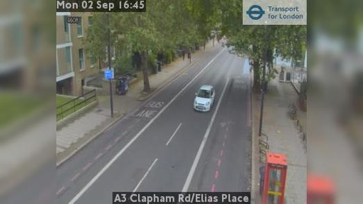 Traffic Cam London: A3 Clapham Rd/Elias Place