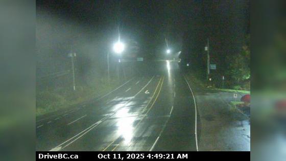 Traffic Cam Nanoose Bay › North: Hwy 19 at Northwest Bay Rd, near - looking north
