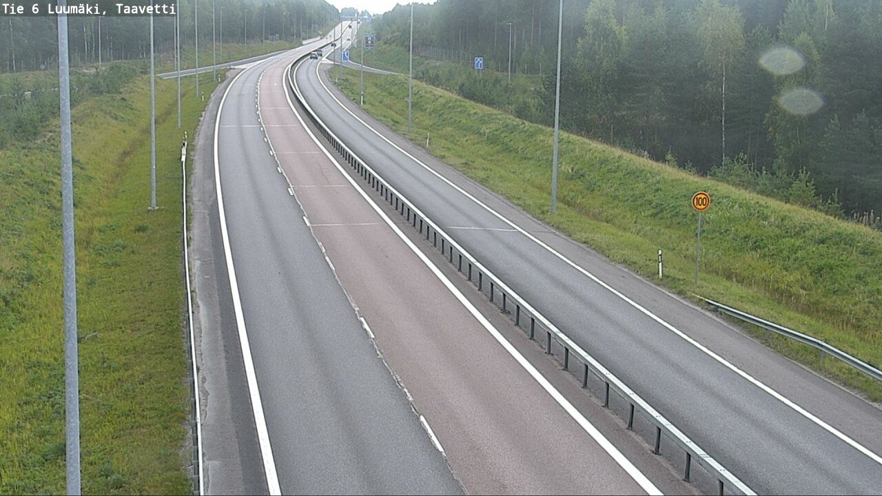 Traffic Cam Luumaki: Tie - Taavetti - Lappeenranta