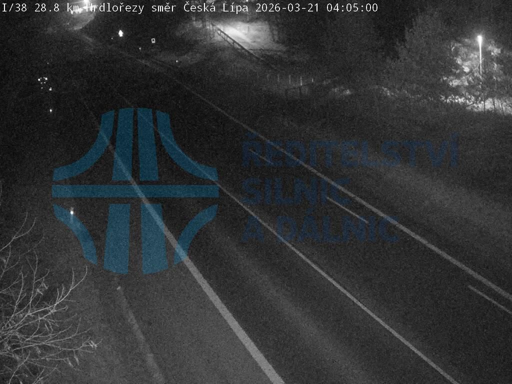 Traffic Cam Hrdlorezy: Středočeský kraj, Česko: Route I/38