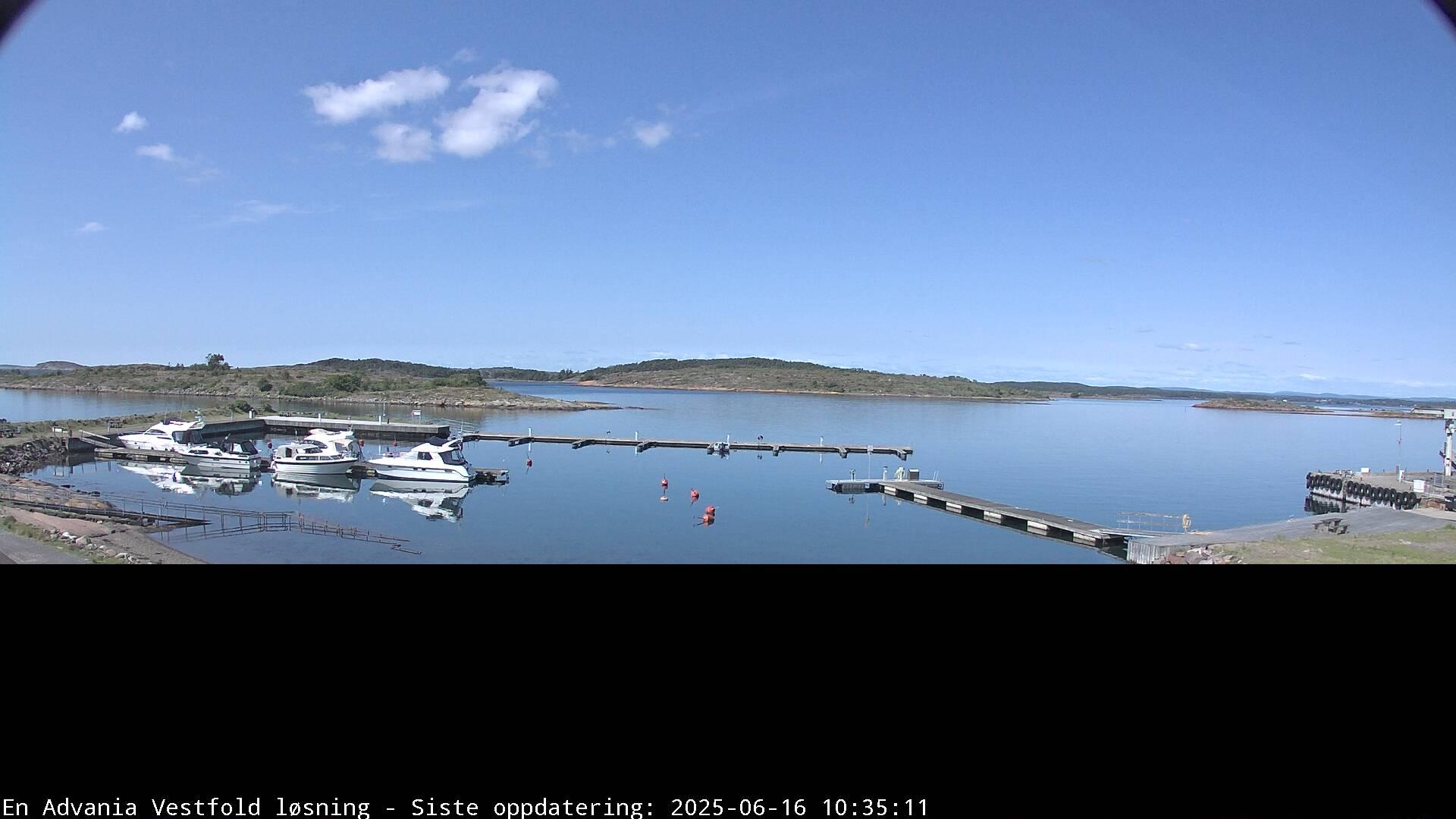 Coastal View from Asgardstrand Webcam