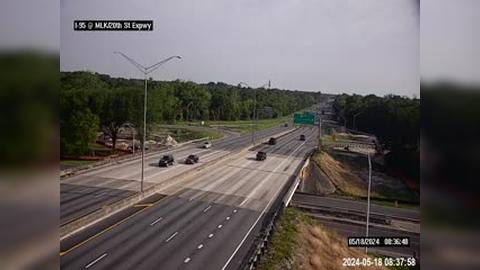 Traffic Cam Jacksonville: I-95 at MLK - 20th St