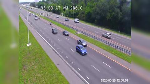 Traffic Cam Palm Coast: I-95 @ MM 286 SB