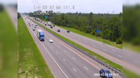 Traffic Cam Deltona: I-4 @ MM 111.8 EB