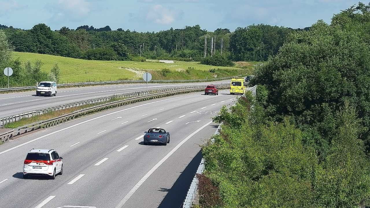 Traffic Cam Sandbjerg › North: E47 Brådebæk - N