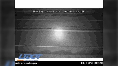 Traffic Cam Box Elder County: UT-42: Idaho State Line, UT: View