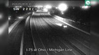 Toledo: I-75 at - Michigan Line - Recent