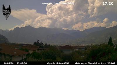 immagine della webcam nei dintorni di Rovereto: webcam Arco