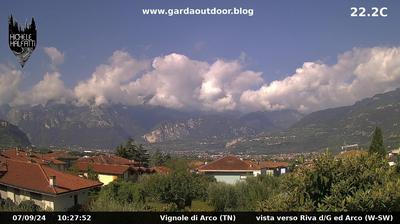 immagine della webcam nei dintorni di Ronzo-Chienis: webcam Arco