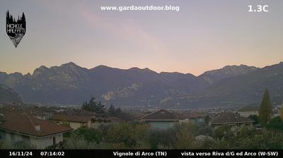 immagine della webcam nei dintorni di Monte Bondone: webcam Arco