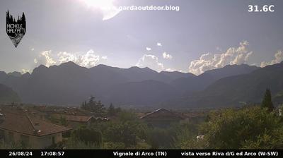 immagine della webcam nei dintorni di Zuclo: webcam Arco