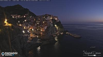 immagine della webcam nei dintorni di Deiva Marina: webcam Manarola