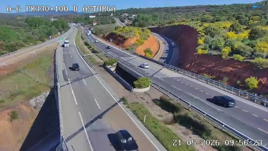 Traffic Cam Brazuelo: Astorga