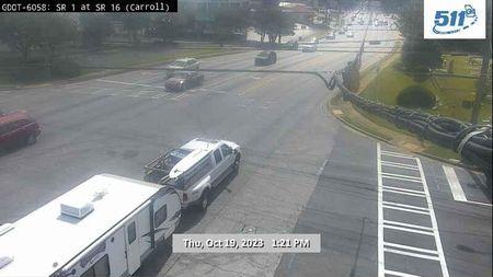 Traffic Cam Carrollton: GDOT-CAM-SR1-11.85--1