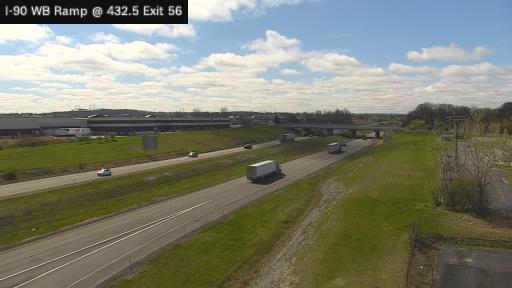 Traffic Cam Blasdell › West: I-90 at Interchange