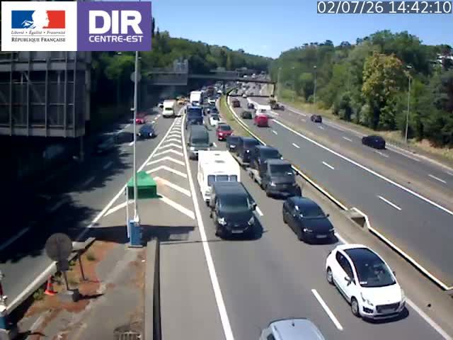 Traffic Cam Ecully: Valvert M6 PR451+372