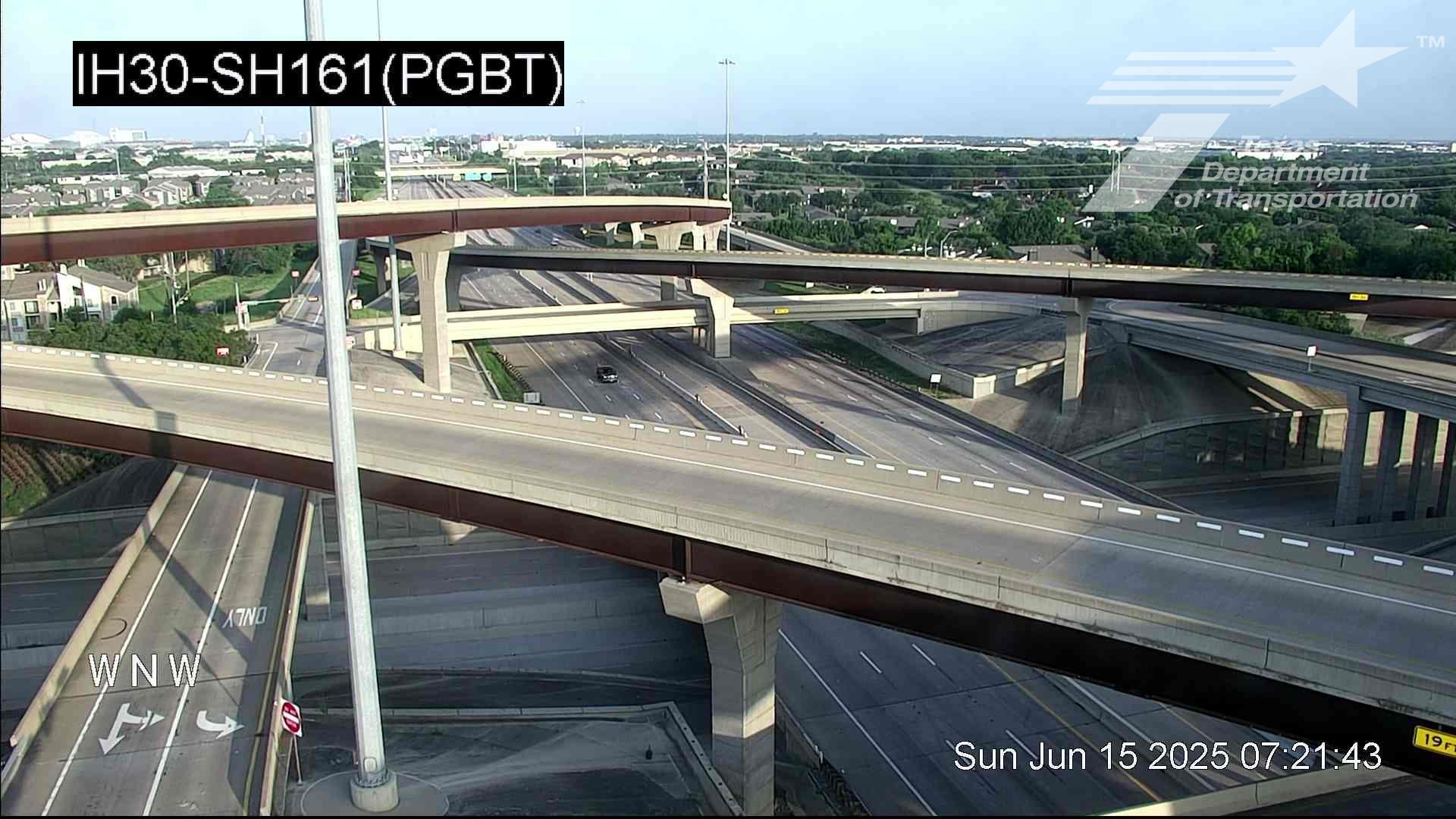 Traffic Cam Grand Prairie › East: I-30 @ SH 161