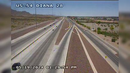 Traffic Cam El Paso › North: US-54 @ Diana