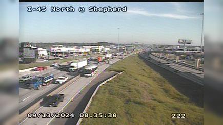 Traffic Cam Houston › South: I-45 North @ Shepherd