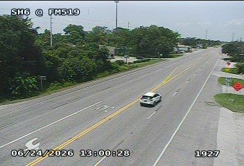 Traffic Cam Hitchcock › North: SH-6 @ FM519