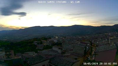 immagine della webcam nei dintorni di Mazara del Vallo: webcam Santo Stefano Quisquina