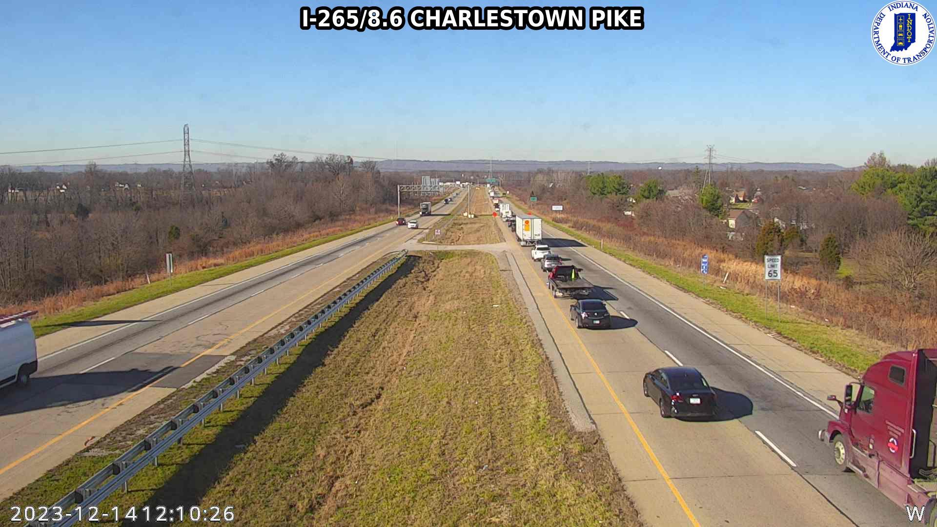 Traffic Cam Watson: I-265: I-265/8.6 CHARLESTOWN PIKE: I-265/8.6 CHARLESTOWN PIKE