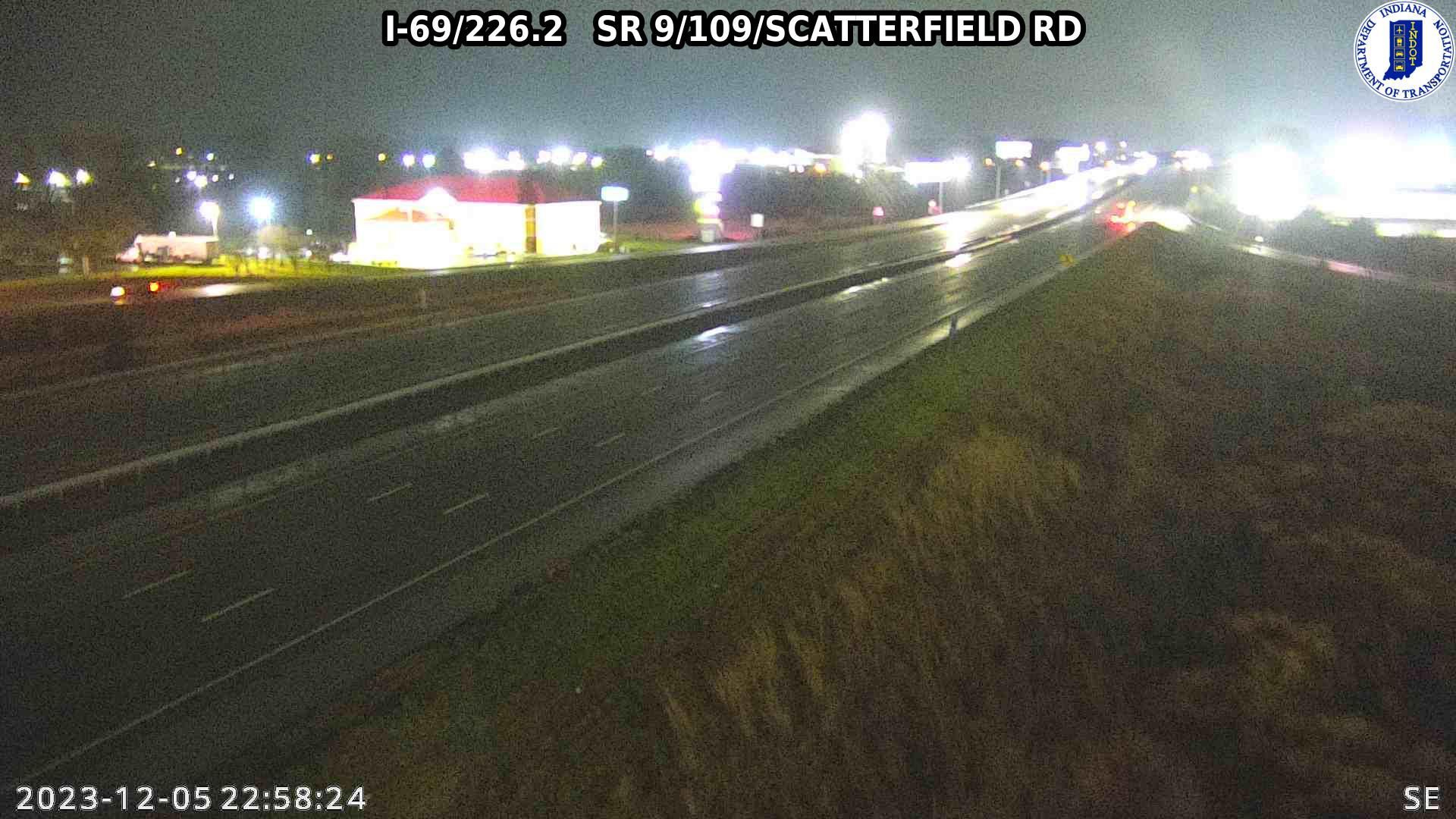 Traffic Cam Anderson: I-69: I-69/226.2 SR 9/109/SCATTERFIELD RD: I-69/226.2 SR 9/109/SCATTERFIELD RD