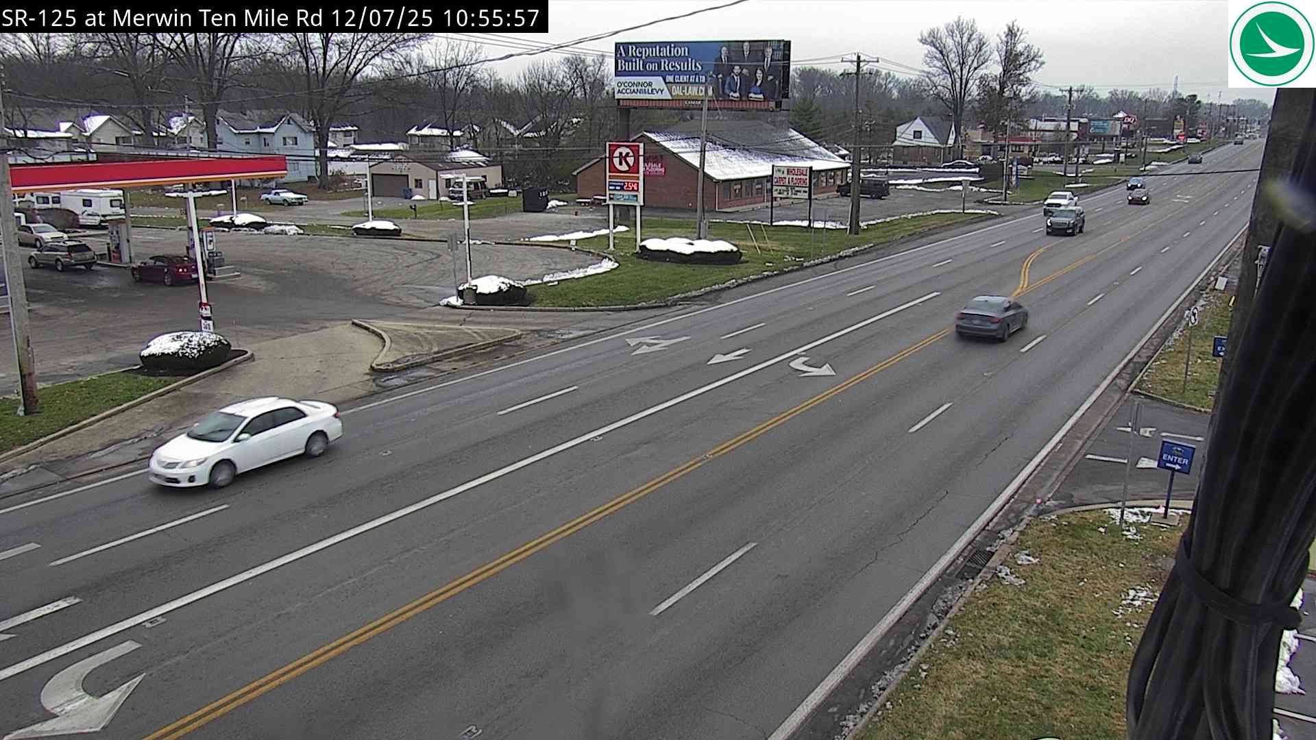 Traffic Cam Merwin: SR-125 at - Ten Mile Rd