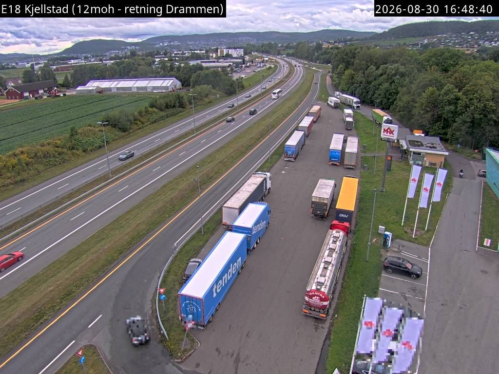 Traffic Cam Reistad: P96813 Ukjent (Drammen)