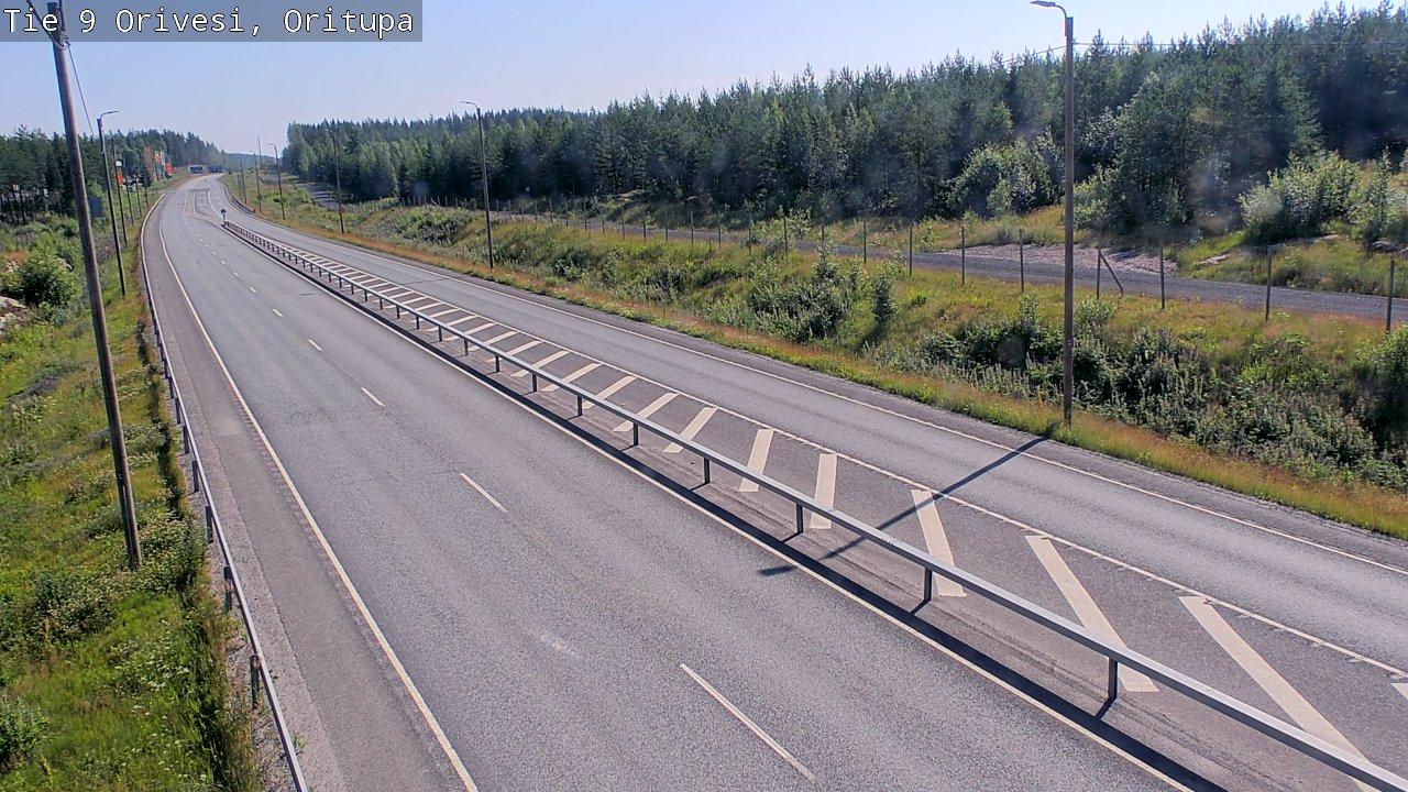 Orivesi: Tie - Oritupa Jyväskylään Webcam