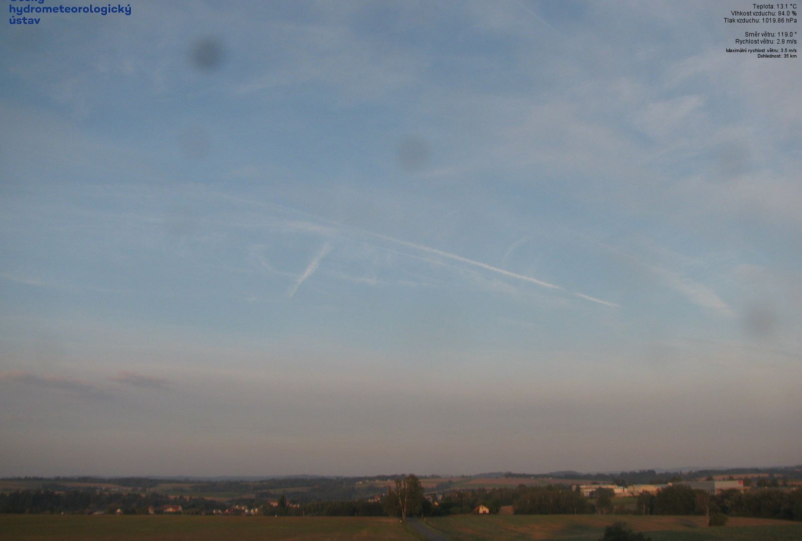 Traffic Cam Hriste › South-West: Přibyslav