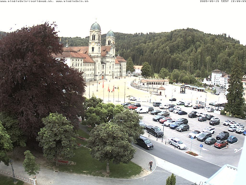 Einsiedeln: Klosterplatz