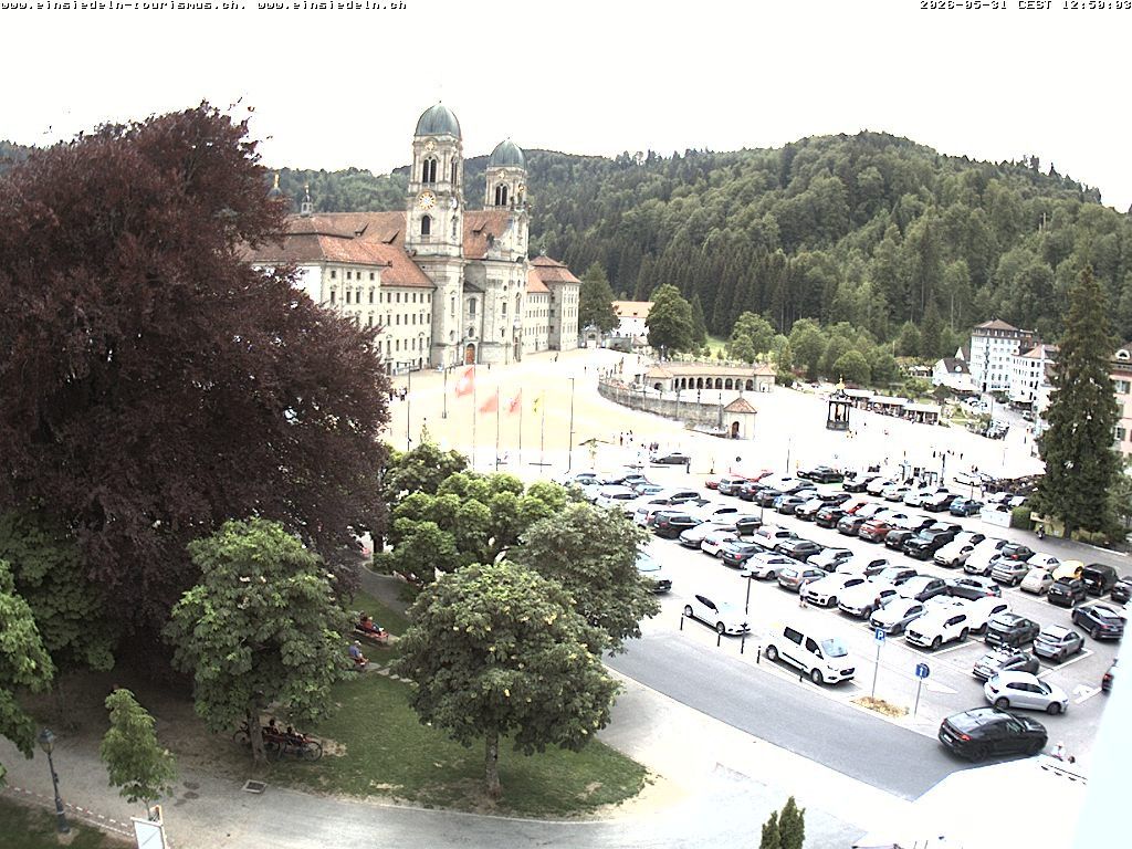 Einsiedeln: Klosterplatz