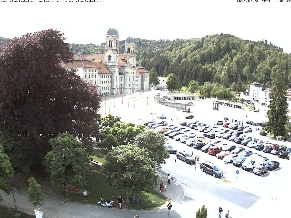 Einsiedeln: Klosterplatz