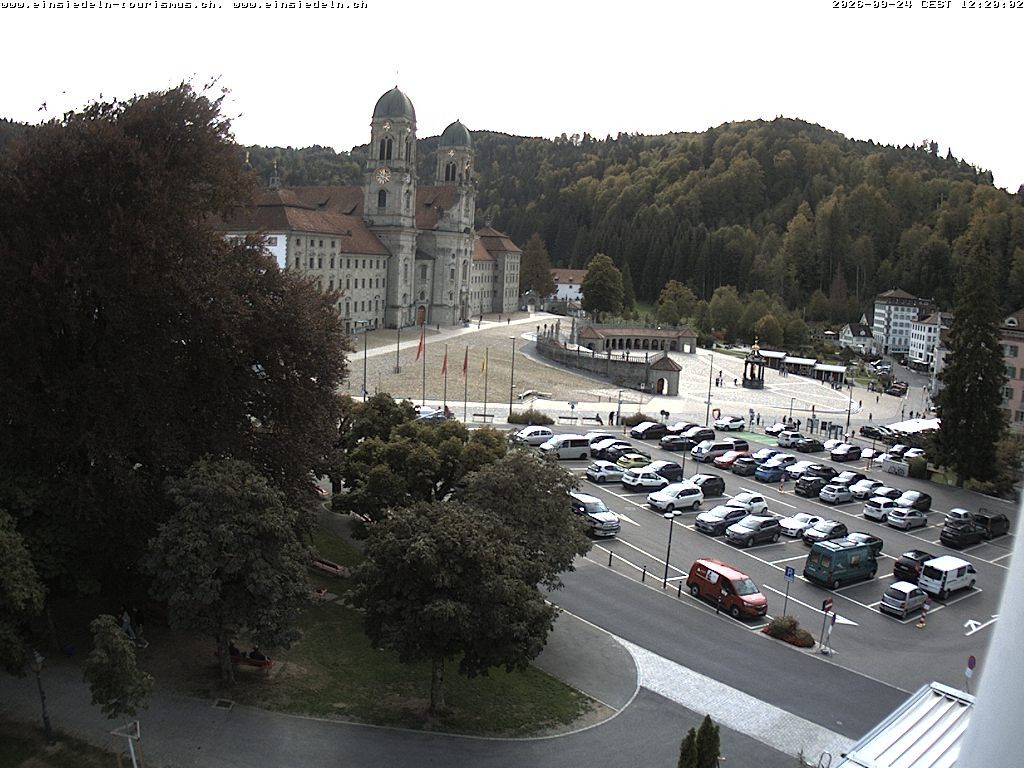 Einsiedeln: Klosterplatz