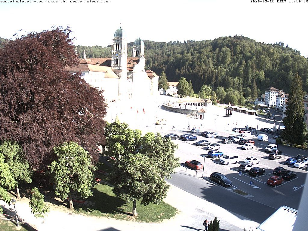 Einsiedeln: Klosterplatz