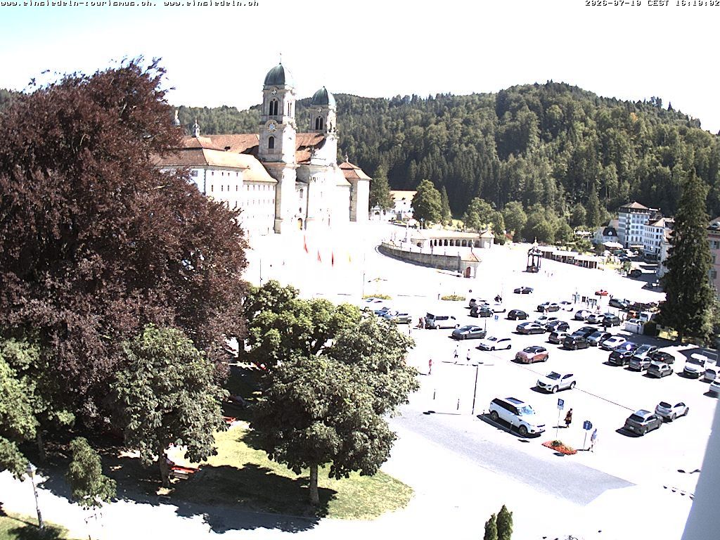 Einsiedeln: Klosterplatz