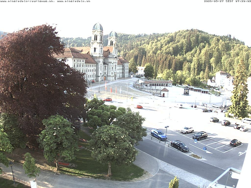 Einsiedeln: Klosterplatz