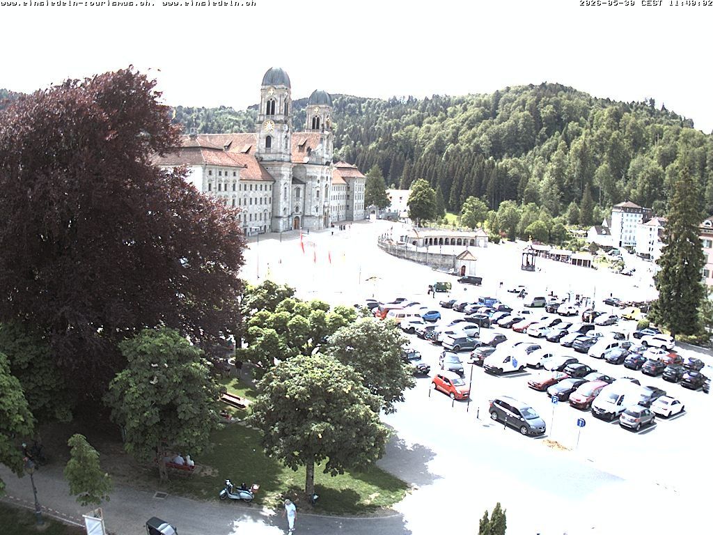 Einsiedeln: Klosterplatz