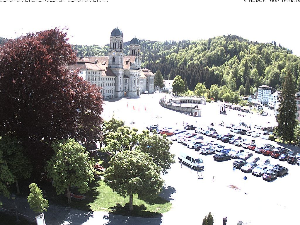 Einsiedeln: Klosterplatz