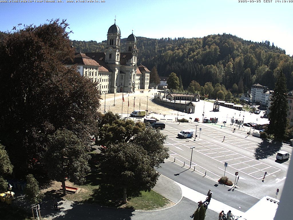 Einsiedeln: Klosterplatz
