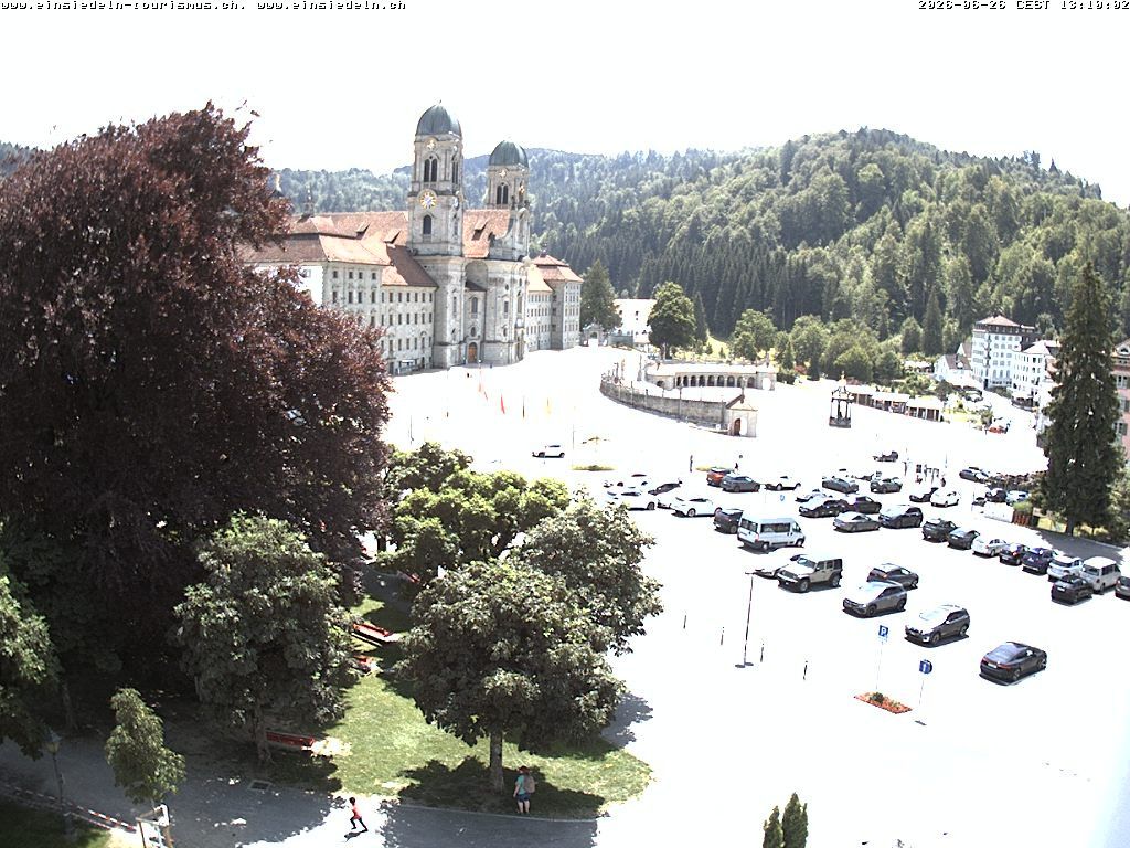 Einsiedeln: Klosterplatz