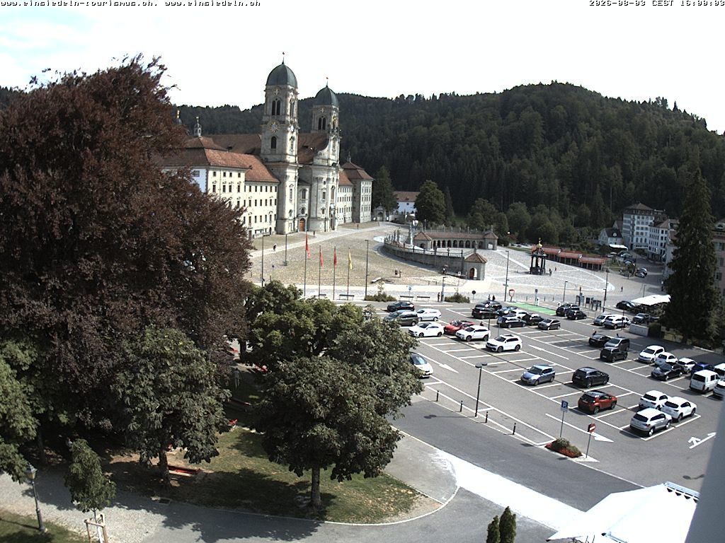 Einsiedeln: Klosterplatz