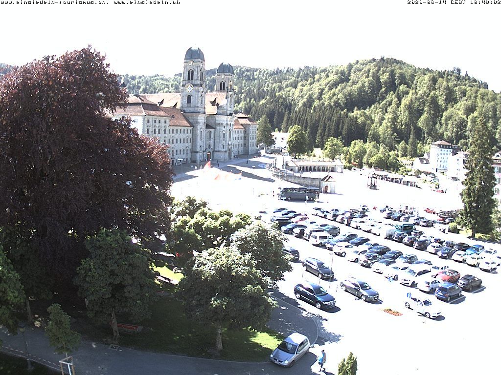 Einsiedeln: Klosterplatz