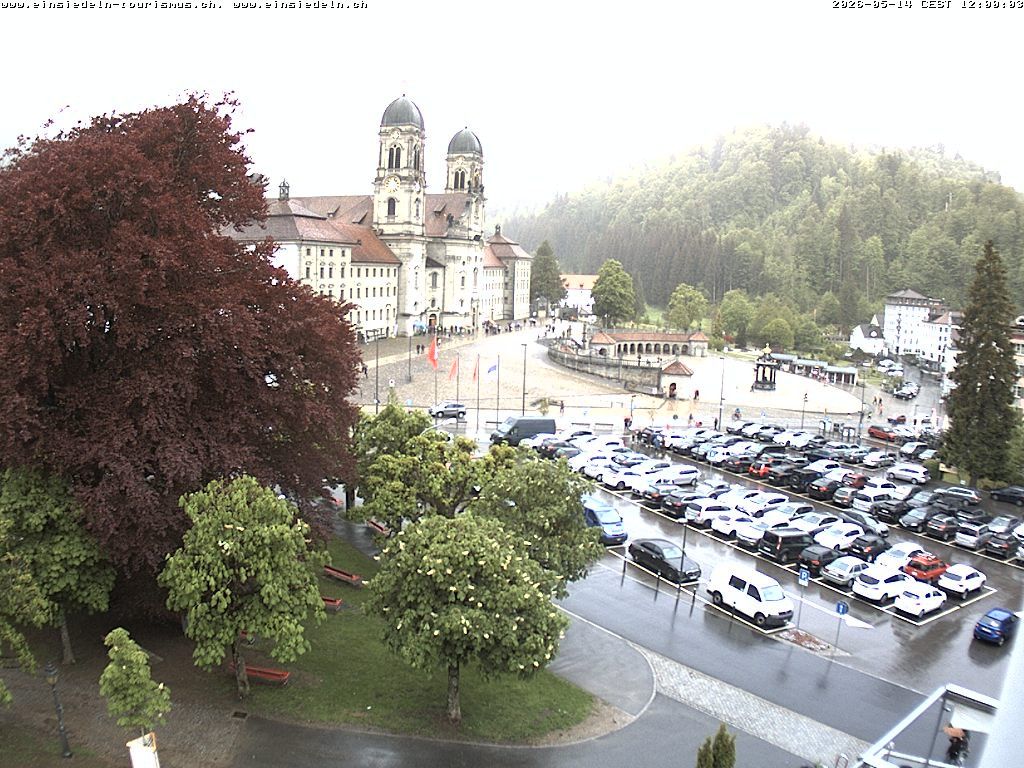 Einsiedeln: Klosterplatz