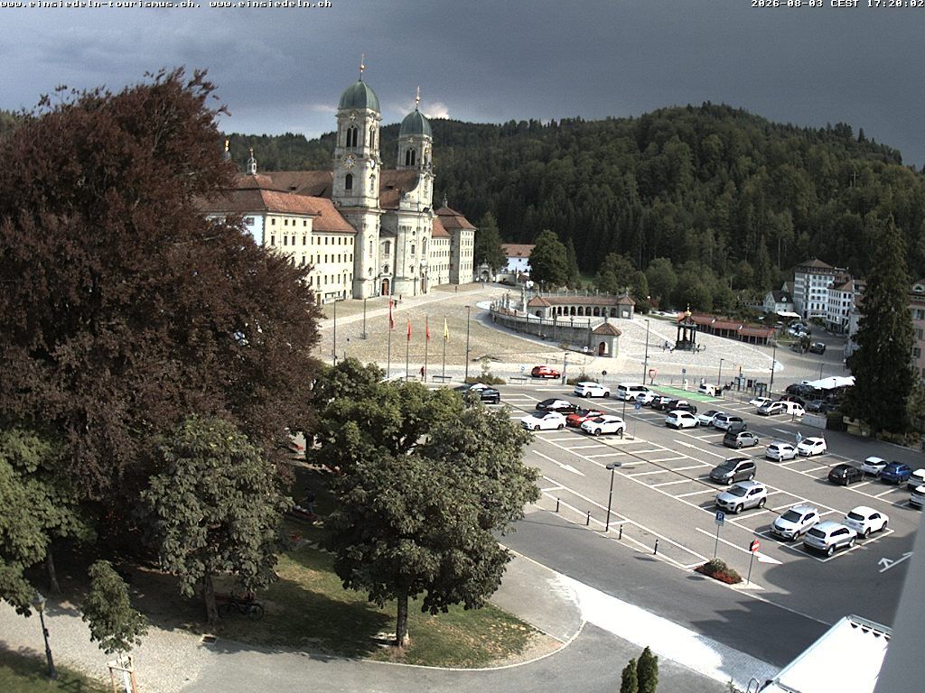 Einsiedeln: Klosterplatz