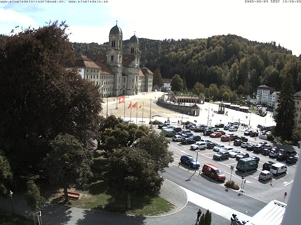 Einsiedeln: Klosterplatz